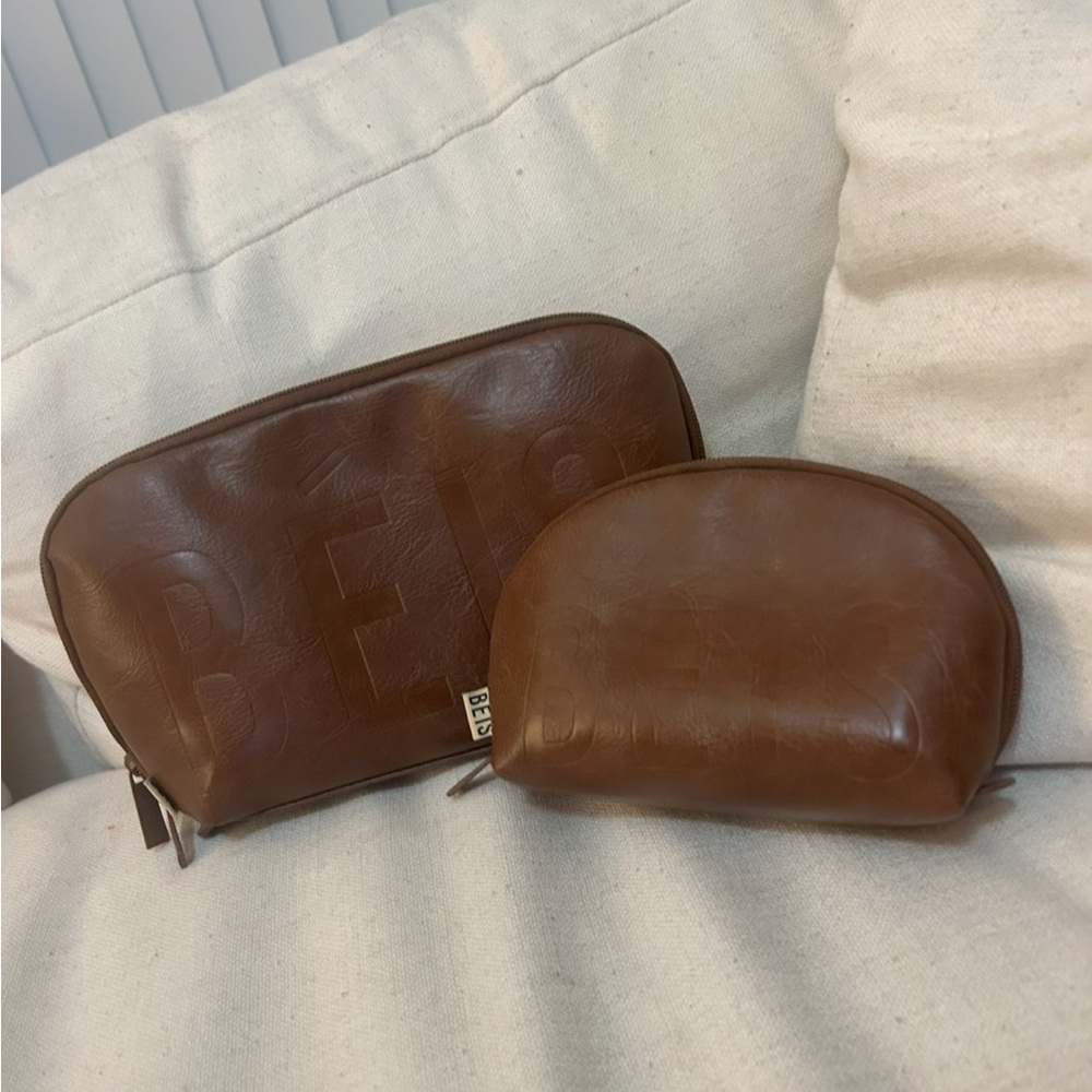 BEIS maple cosmetic pouch set